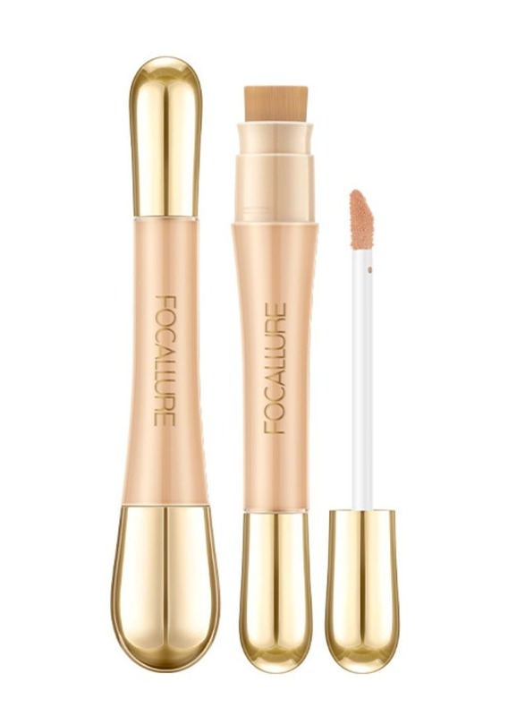 

Focallure Concealer with High Cover Brush Soft Matte Complete Concealer