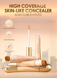 Concealer with High Cover Brush Soft Matte Complete Concealer -#1