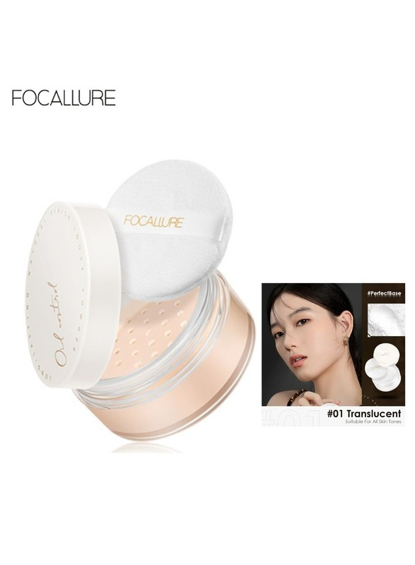 

Focallure Oil-Control Poreless Matte Loose Powder-#01 Translucent