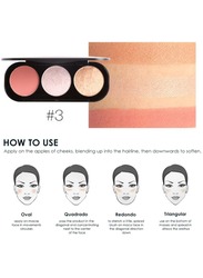 Focallure Blush & Highlighter Palette #3