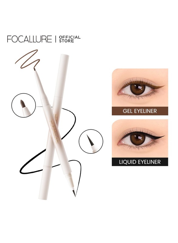 2 in 1 Long Lasting Liquid & Gel Eyeliner