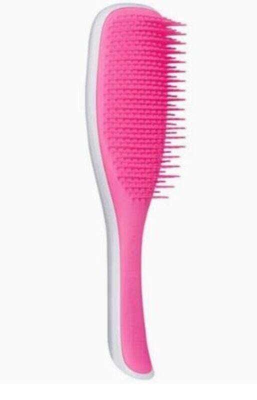 

Generic Prime Wet Detangler Styling Straightening Hairbrush for All Hair Types, White/Pink, 1 Piece