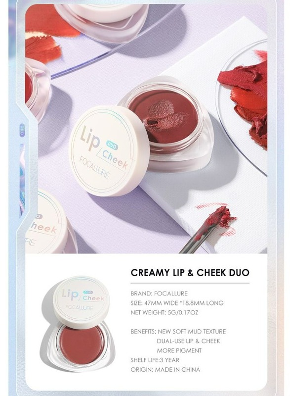 Velvet Hazy Matte Creamy Lip & Cheek Duo Lip Cream -D07