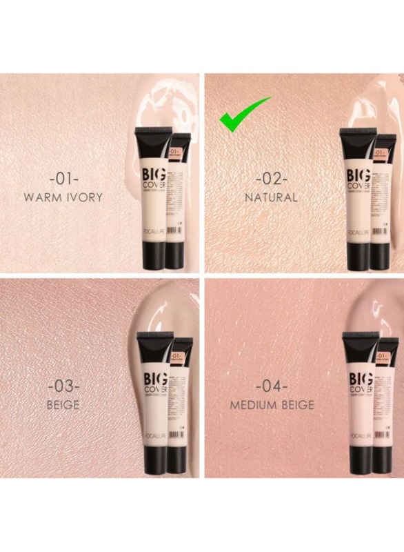 Focallure Big Cover Liquid Concealer #02 Natural