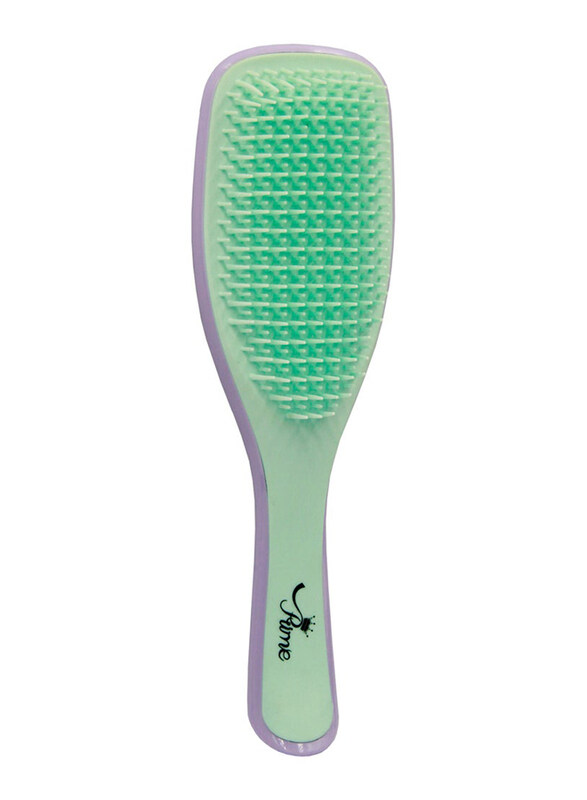 

Prime Wet Detangler Styling Straightening Hairbrush for All Hair Types, Green