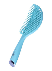 Prime Curly Detangling Hair Scalp Massage Comb for All Hair Types, Turquoise