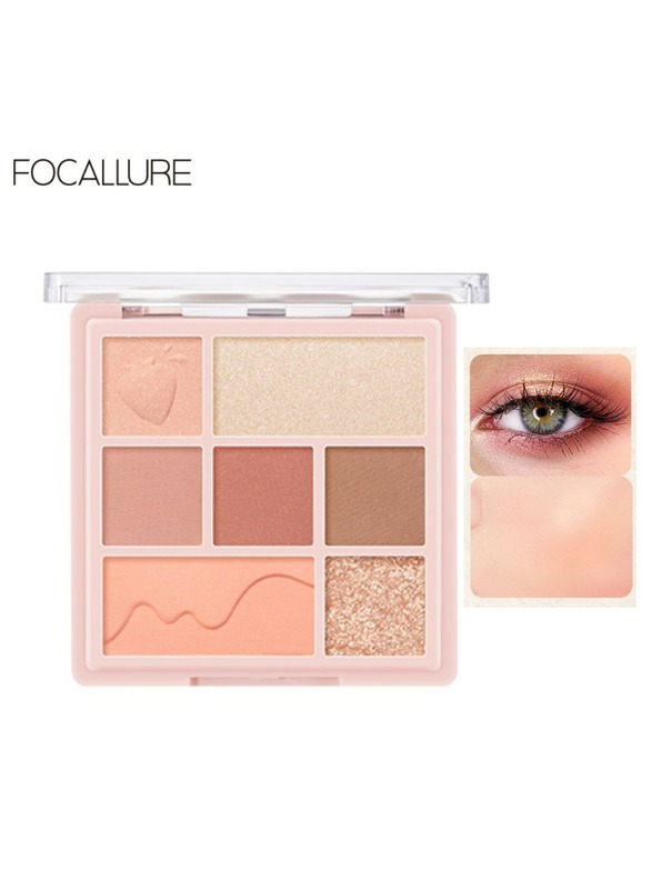 

Focallure Multi Face Makeup Palette All In 1-#4 Strawberry Cheese Palette