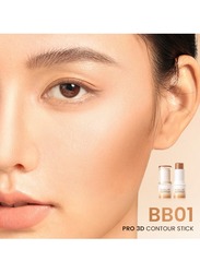 Bronzer Stick Waterproof Long-Lasting Natural Brightening Face Contour Concealer Makeup Contour Stick #BB01