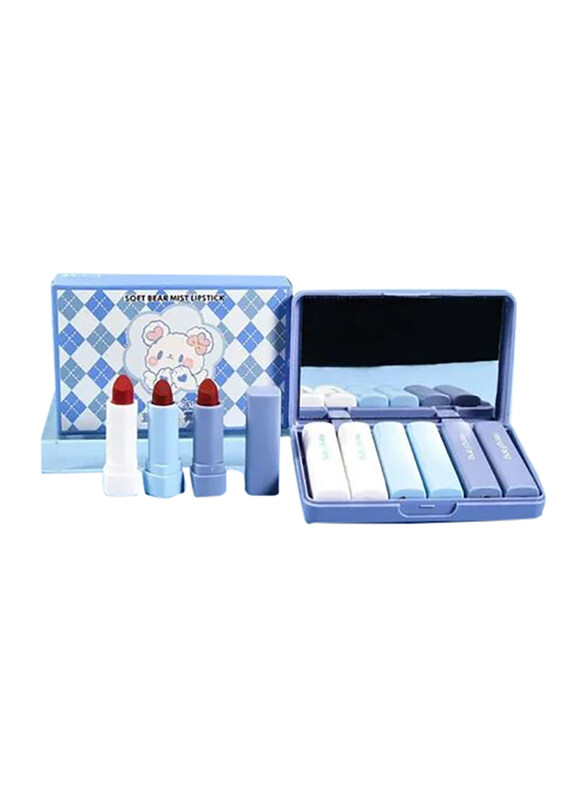 

Hengfang Soft Mist Gentle Waterproof Lipstick Set, Multicolour