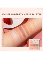 Multi Face Makeup Palette All In 1-#4 Strawberry Cheese Palette