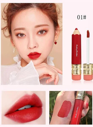 Hengfang Moisturizing Rich Velvet Matte Lip Gloss Gift Set, 3 Piece, Multicolour