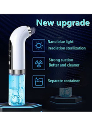 Prime Super Micro Bubble Vacuum Suction Facial Blackhead Remover, White