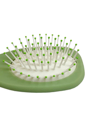 Prime The Ultimate Mini Detangler Hairbrush for All Hair Types, Green