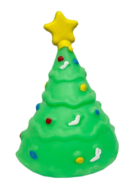 

Prime Christmas Tree Shaped Squishy Cute Kawaii Fidget Sensory Educational Relieve Anti Stress Toy for Kids, Green, Ages 3+