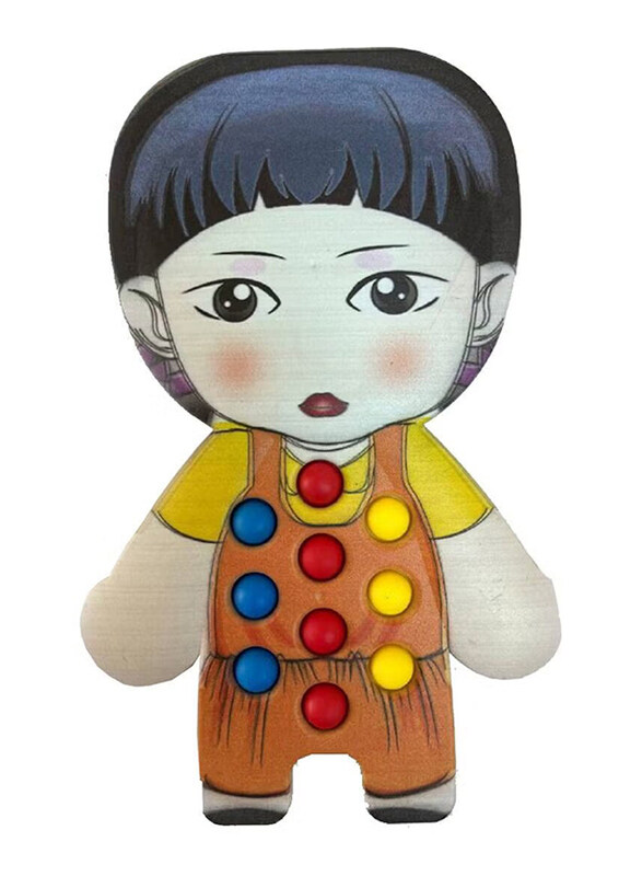

Prime Squid Game Bubble Sensory Fidget Push Pop Toy for Kids, Multicolour, Ages 2+