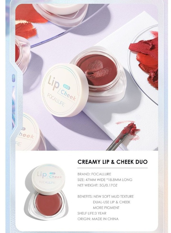 Velvet Hazy Matte Creamy Lip & Cheek Duo Lip Cream -D08