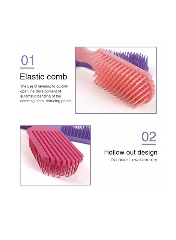 Prime Anti-Static Detangling Mini Comb for All Hair Types, Black