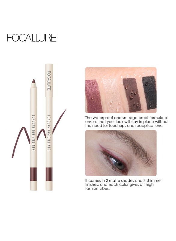 Focallure Waterproof Soft Gel Eyeliner Pencil #3 Fairy Dust