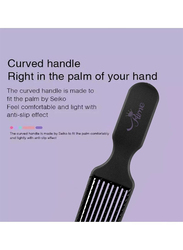 Prime Anti-Static Detangling Mini Comb for All Hair Types, Black