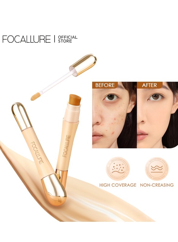 Concealer with High Cover Brush Soft Matte Complete Concealer