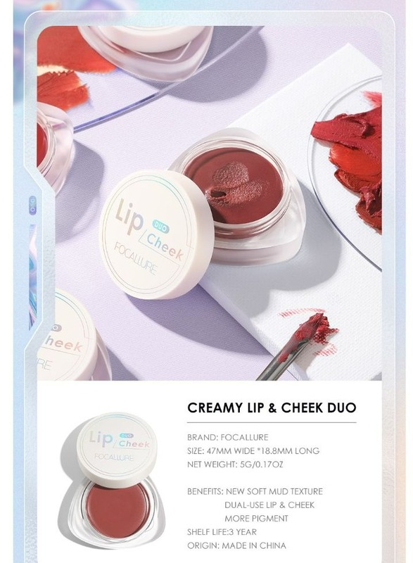 Velvet Hazy Matte Creamy Lip & Cheek Duo Lip Cream -D12