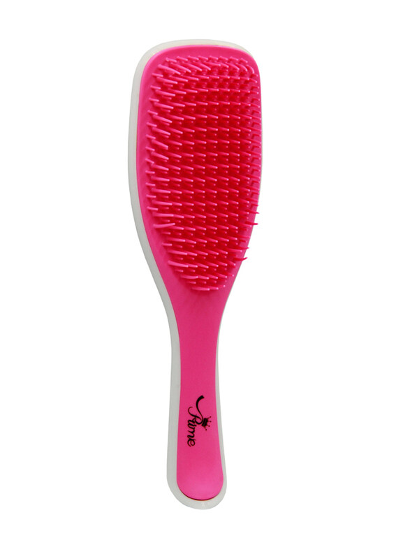 

Prime The Ultimate Detangler Hairbrush for Dry Hair, White/Pink, 1 Piece