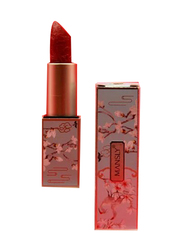 Mansly Chinese Traditional Patterns Carved Matte Lipstick, 320 Red