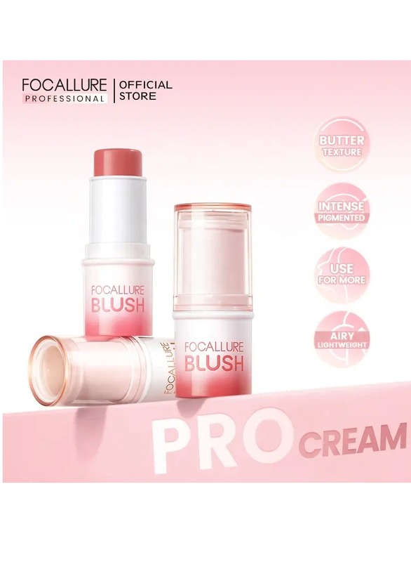 Pro Cream Stick Smooth Multi-use Long Lasting Blush Stick # PP01