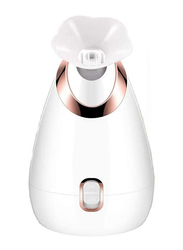 Prime Facial SPA Face Sauna Hot Mist Moisturizing Sprayer Nano Ionic Facial Steamer, White