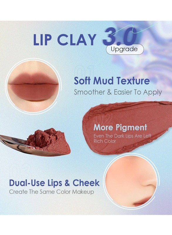 Velvet Hazy Matte Creamy Lip & Cheek Duo Lip Cream -D05