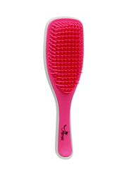 Prime The Ultimate Detangler Hairbrush for Dry Hair, Red/White, 1 Piece