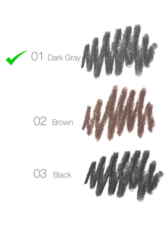 Waterproof Auto Eyebrows Pen -#1 Dark Grey