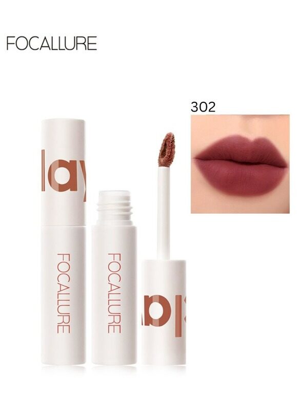 

Focallure Velvet Matte Liquid Lipstick Satin-Finish Full Coverage Lip Color High Pigmented Lip Stain for Cheeks and Lips Tint Smooth Soft Lip Makeup Lightweigh