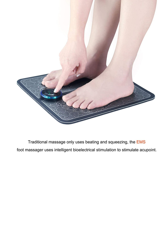 Prime Electric Leg Foot Muscle Stimulator Massager Mat