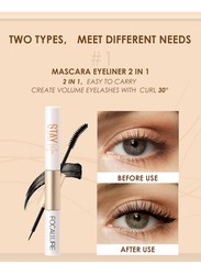 Staymax Waterproof Mascara & Eyeliner 2 in 1