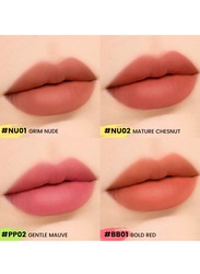 Matte Lip Tint Watery To Blur Lasting Lip Gloss Highly Pigmented Lipstick Water to Mist Lip Glaze # PP02