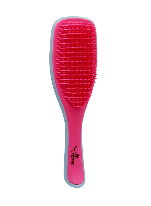 

Prime The Ultimate Detangler Hairbrush for Dry Hair, Grey/Pink, 1 Piece