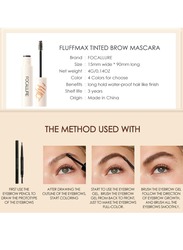 Fluffmax Tinted Brow Mascara- Clear