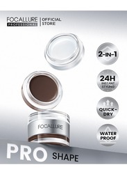 Eyebrow Cream & Setting Gel 3D Pro-shape #BR03