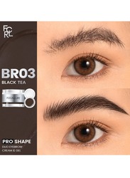 Eyebrow Cream & Setting Gel 3D Pro-shape #BR03