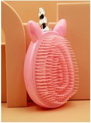 Prime Unicorn Egg Brush Detangling Hair Comb for Dry Hair, Pink, 1 Piece