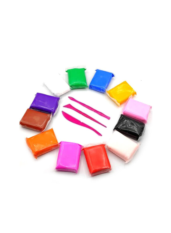 

Prime Kid Art Modelling Clay Gift Set with 12 Colours, Multicolour