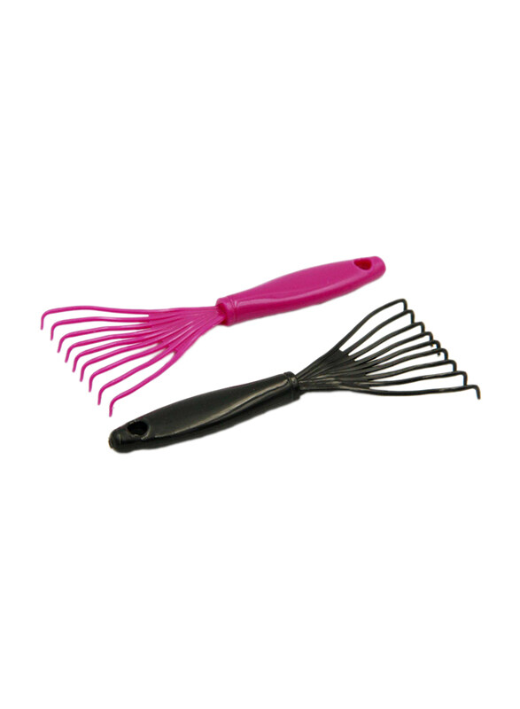 

Prime Cleaning Tool Comb for All Hair Types, Pink/Black, 2-Pieces