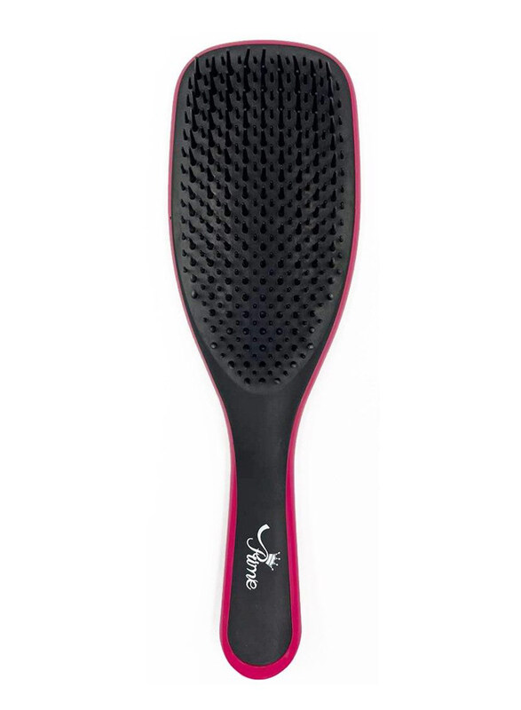 

Prime Wet Detangler Styling Straightening Hairbrush for All Hair Types, Black