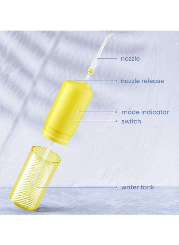 Nicefeel Cordless Portable Dental Water Flosser Dental Oral Irrigator, 160ml