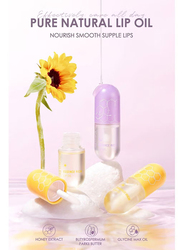 Focallure Pure Natural Lip Oil Soften Moisturized Repaired Lip Care Oil Waterproof Lip Plumper, Set
