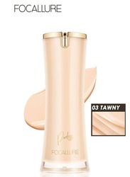 Perfect Base Lasting Poreless Liquid Foundation, Medium to Full Coverage with Matte Finish, Covers Blemishes & Under-Eye Circles for All Skin Types-03 Tawny