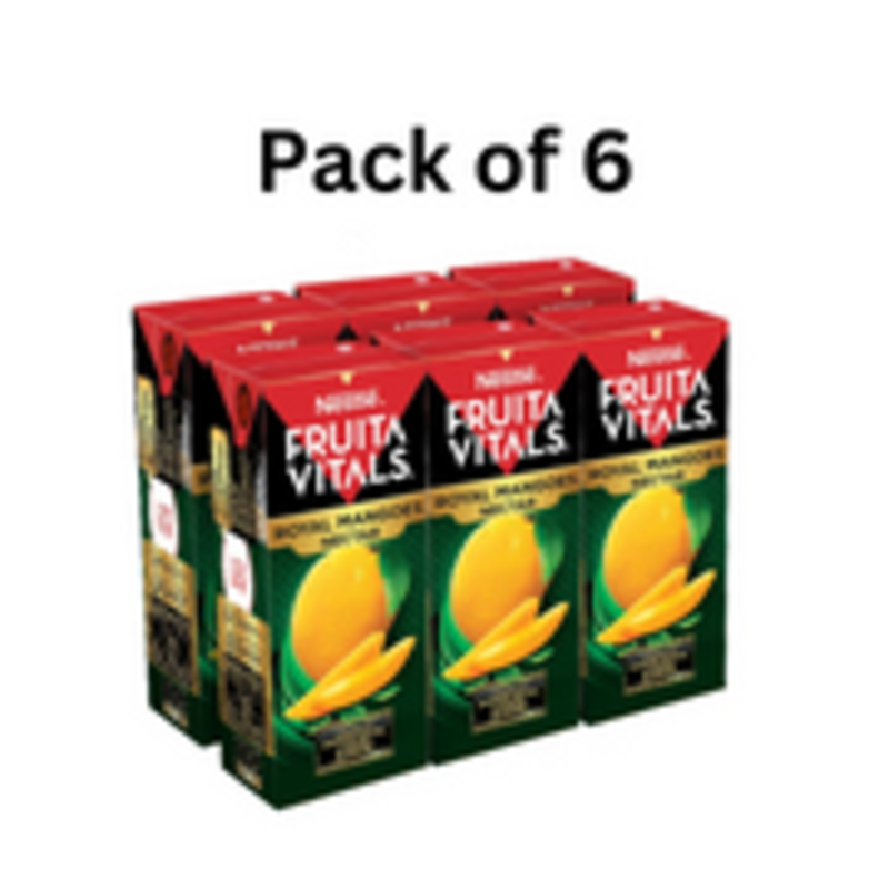 

Nestle Fruita Vitals Royal Mangoes Nectar 6 X 200 ML
