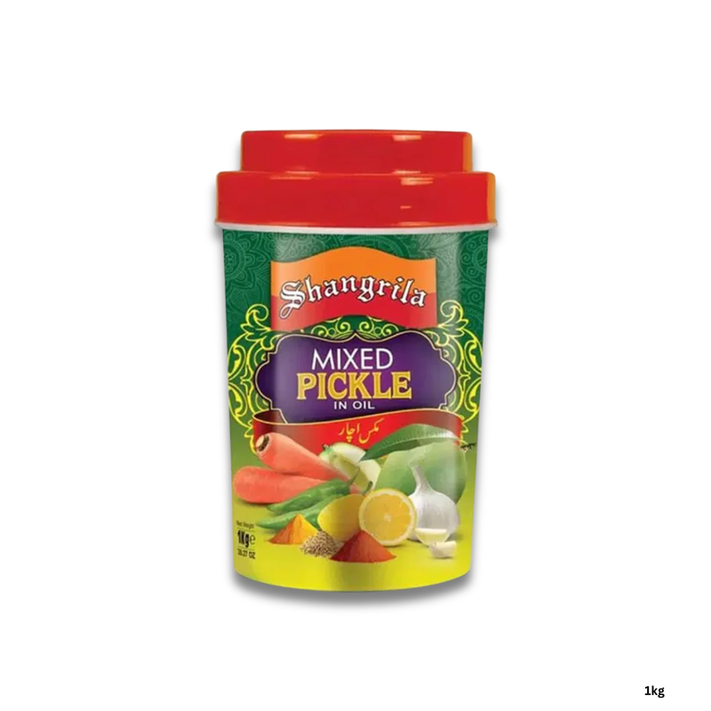

Shangrila Mixed Pickle 1 Kg ( P.Jar )