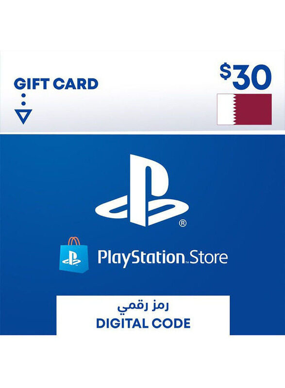 Sony $30 Qatar Gift Card for PlayStation, Multicolour